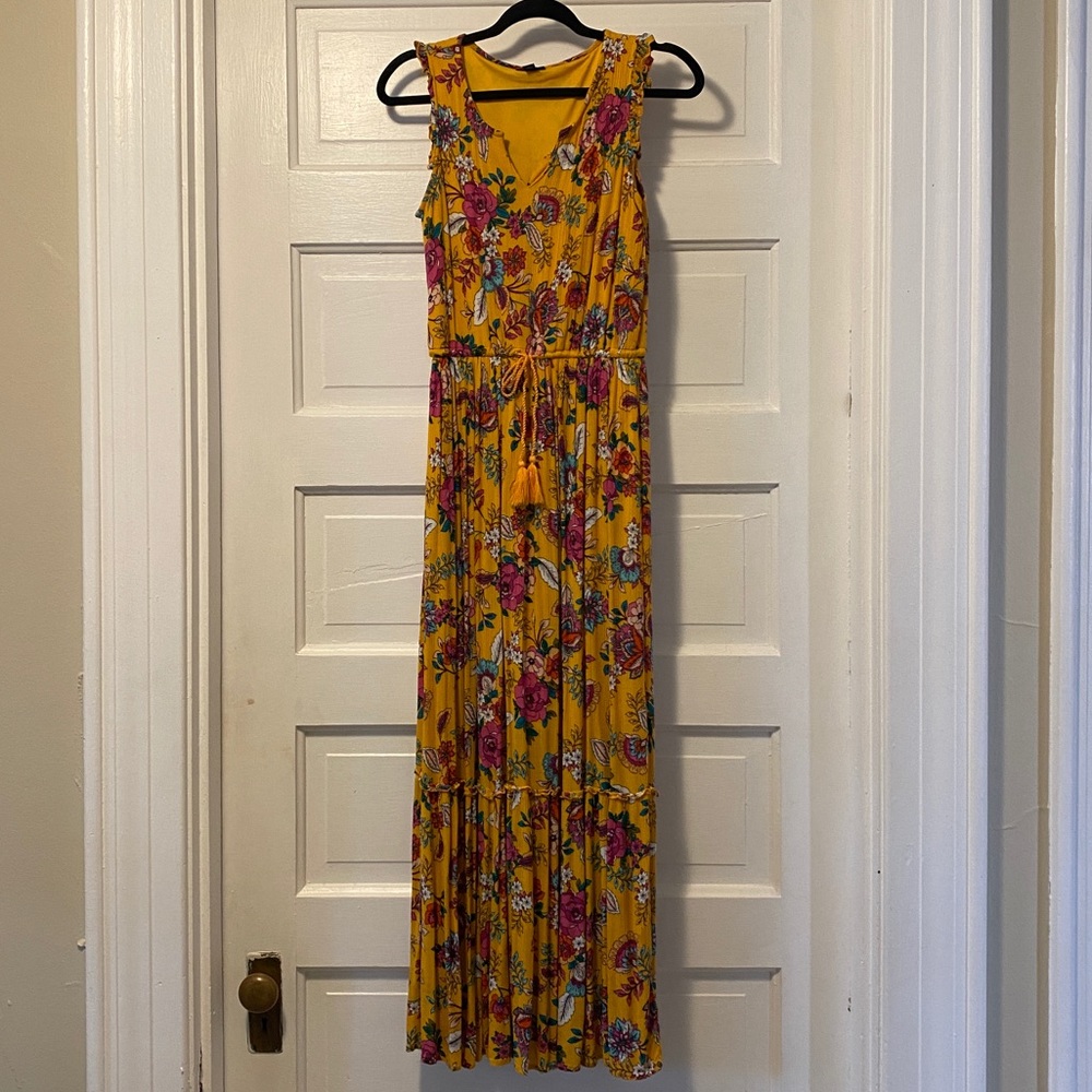 Summery Floral Maxi Dress